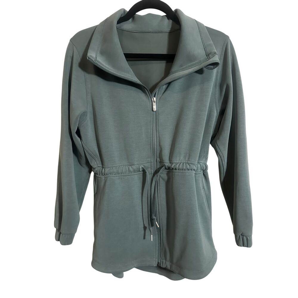 Lululemon Softstreme Cinch-Waist Jacket Tidewater Teal 2